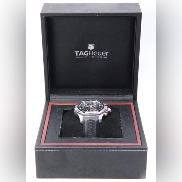 Men's Tag Heuer Aqua Racer Chronograph Watch - Picture 7 of 9